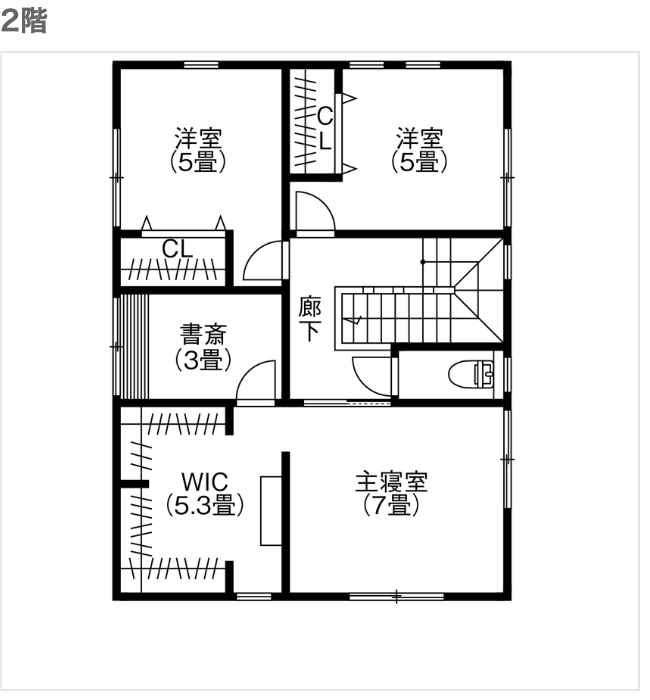 1000万円台で建てられた注文住宅の間取り画像
